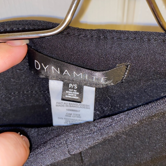 Straight trousers DYNAMITE - Picture 2 of 2